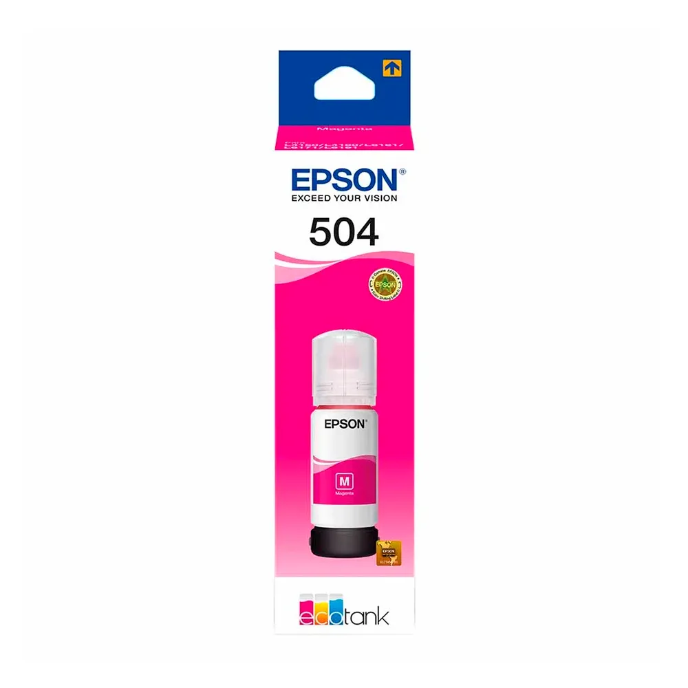 TINTA EPSON 504 ROSADO