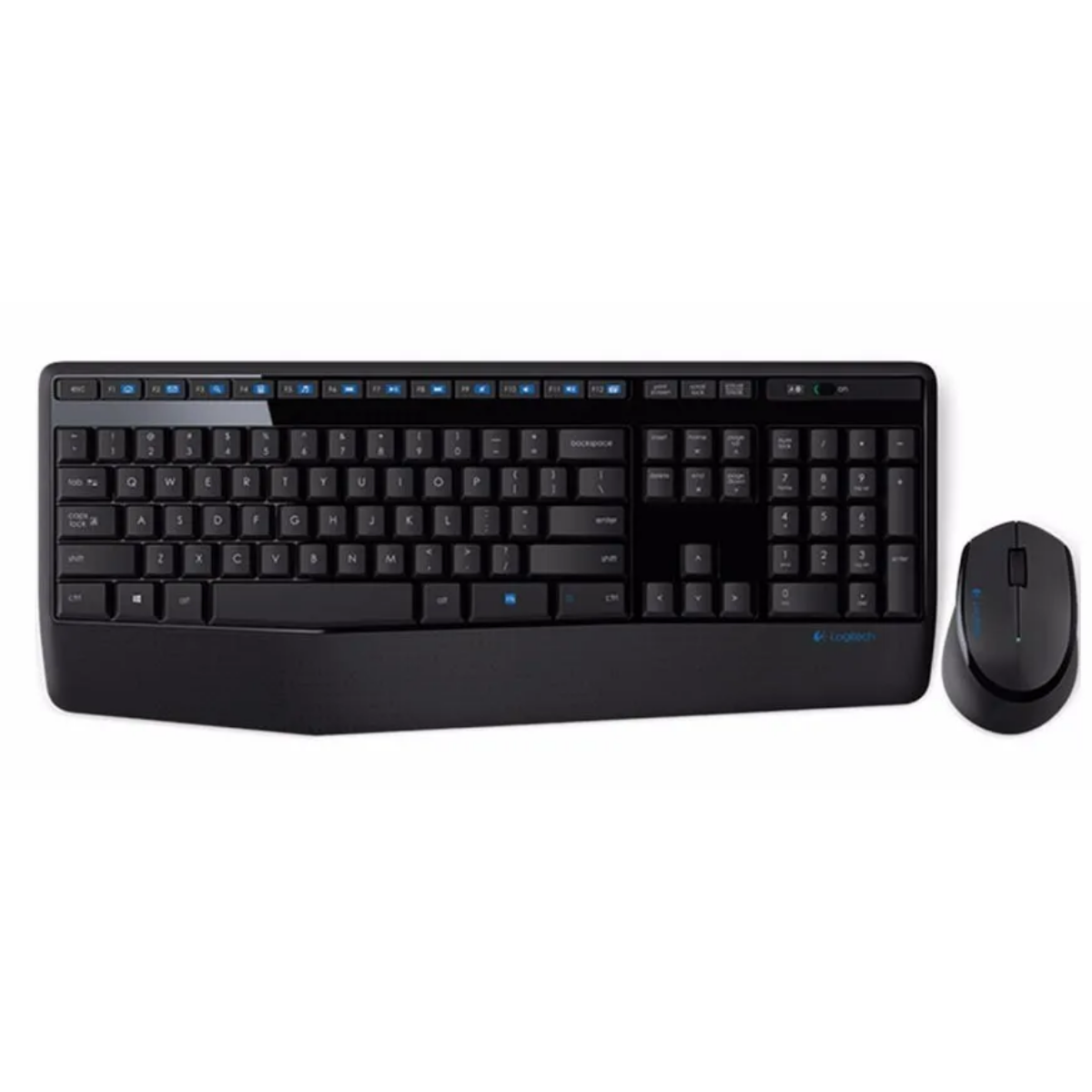 TECLADO LOGITECH + MOUSE MK345 WIRELESS USB SP BLACK